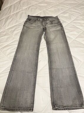 Marc Ecko Men’s Straight Gray Jeans